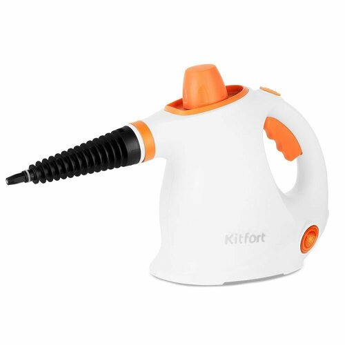Пароочиститель Kitfort КТ-9194-2 бело-оранжевый 265000₽
