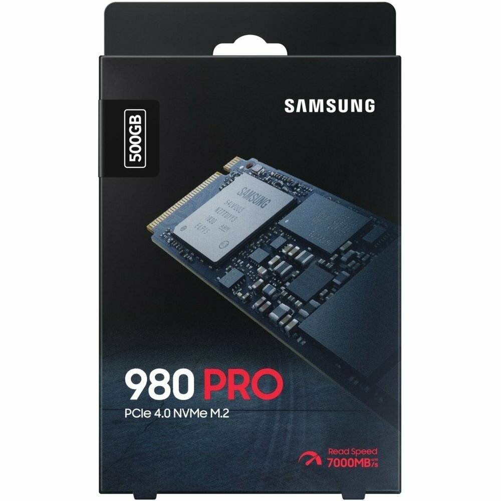 Твердотельный накопитель Samsung 980 PRO 500 ГБ M.2 (MZ-V8P500BW)