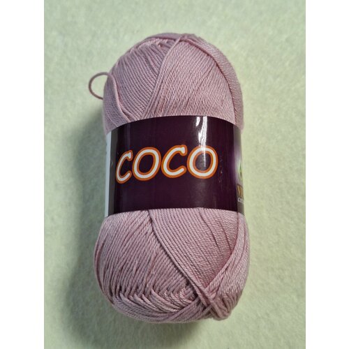 Пряжа для вязания спицами и крючком Vita cotton. COCO. 1 моток.