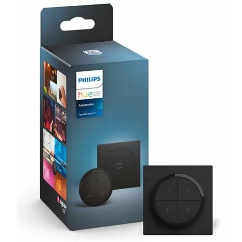 Беспроводной переключатель Philips Hue Tap dial switch черный 929003500201 11990₽