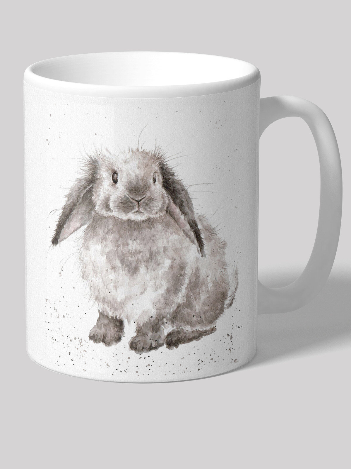 фото Кружка cooperative.moscow " Лучший друг кролик" (кружка с кроликом, домашний любимец, питомец, кружка с животным, подарок с любовью, друг человека, кружка с питомцем) , 330 мл, 1 шт