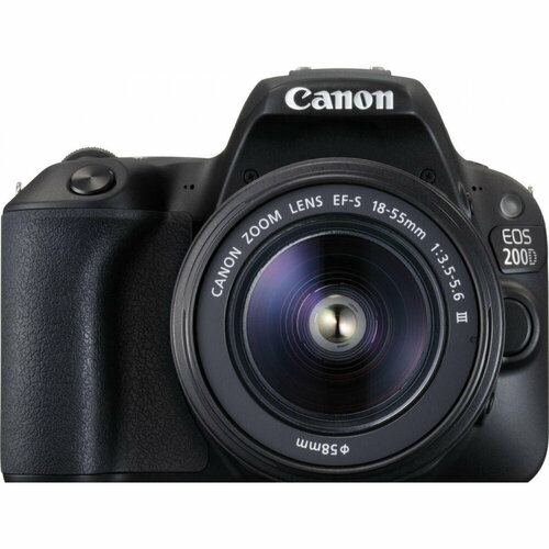 Фотоаппарат Canon EOS 200D Kit 18-55mm Is III 6299900₽