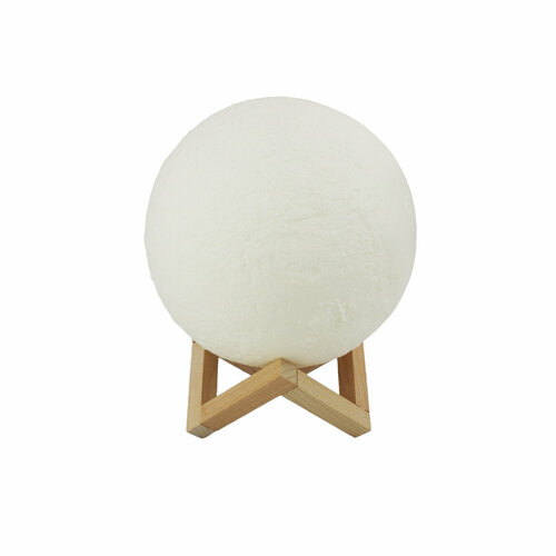 Ночник светильник Луна 18 см на подставке с USB , аккумулятор