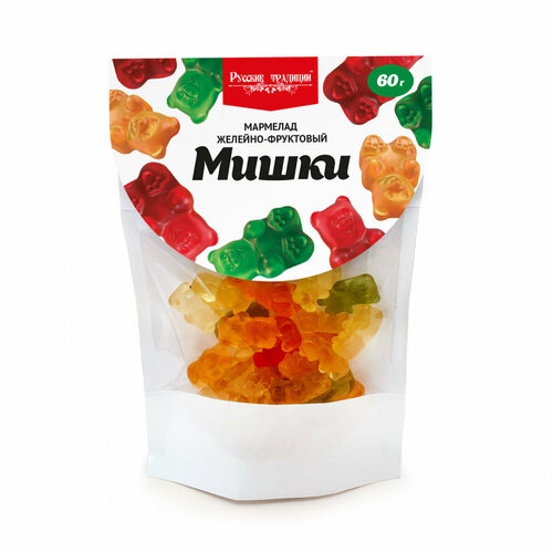 Мармелад жевательный "Мишки", 60 грамм