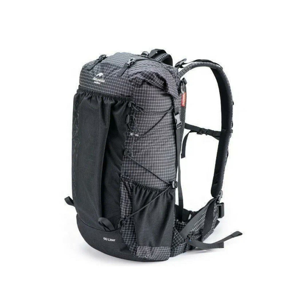 Трекинговый рюкзак Naturehike Rock 40L + 5L, черный