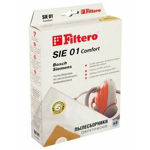 набор пылесборники фильтры filtero sie 01 10 comfort big pack Пылесборники Filtero SIE 01 (10) Comfort, Big Pack (SIE 01 (10) Comfort)