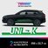 Наклейки на автомобиль Changan UNI-K (Чанган Юни-Кей) - черные полосы на авто на...