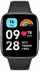 Xiaomi Умные часы Xiaomi Redmi Watch 3 Active, черные
