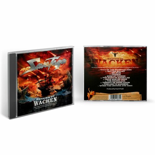 Savatage - Return To Wacken (1CD) 2015 Ear Music Jewel Аудио диск falco the collection 1cd 2015 sony jewel аудио диск