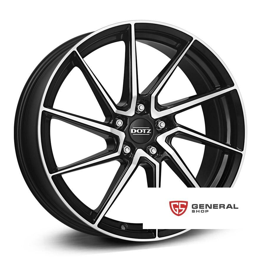 Dotz Spa dark 7,5x17 5x108 ET 48 Dia 70,1 (BFP)