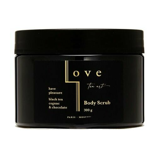 Скраб для тела и рук LOVE TEA ART black tea cognac and chocolate 10577₽