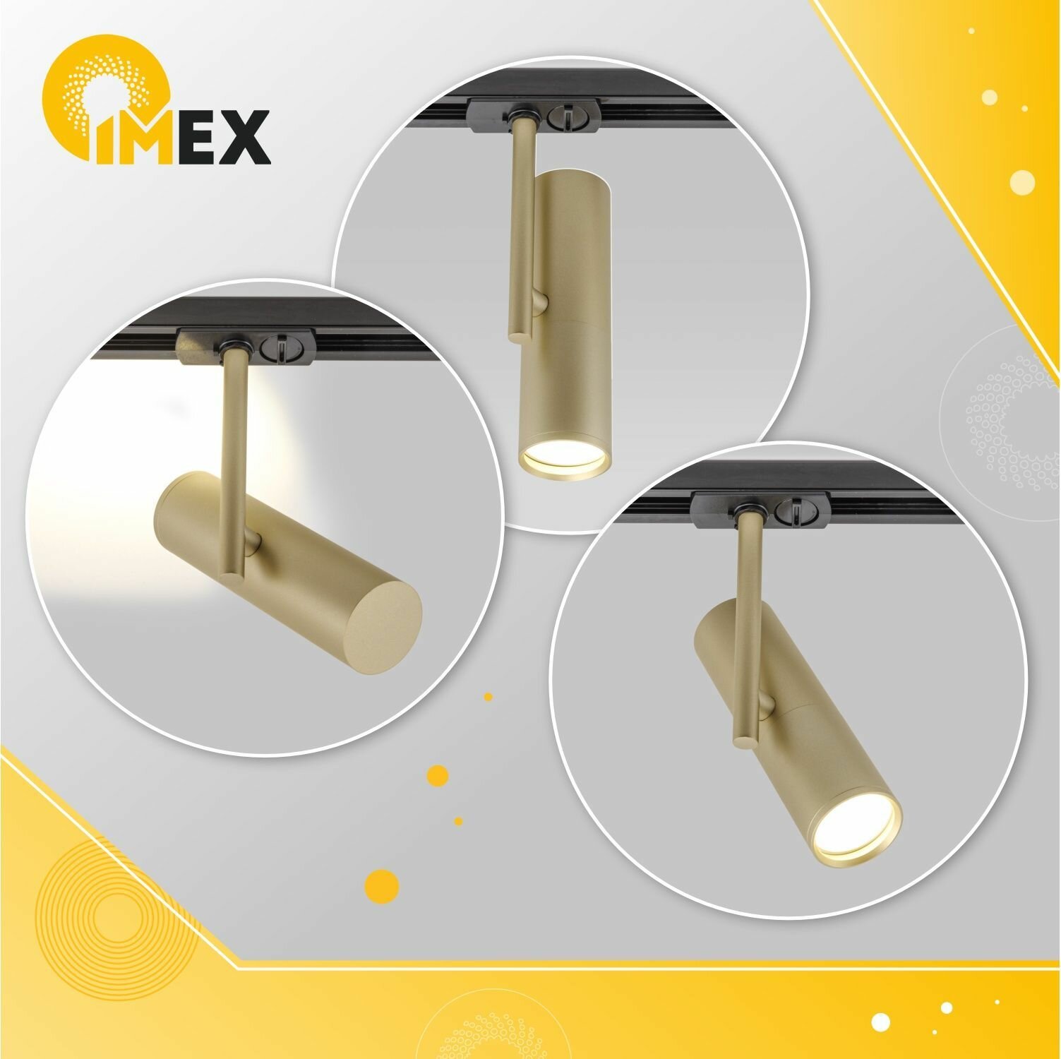 Трековый светильник IMEX KITO - фото №4