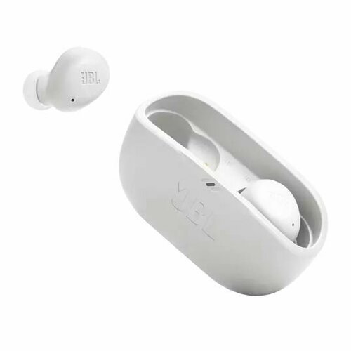 Беспроводные наушники с микрофоном JBL Wave Buds White JBLWBUDSWHT 6000₽