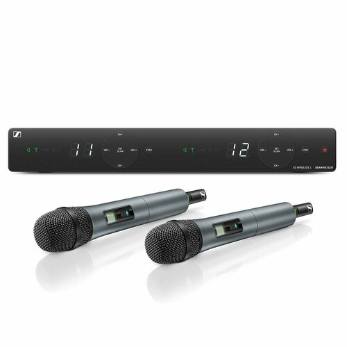 SENNHEISER XSW 1-835 DUAL-B - 2-х канальная радиосистема с 2-мя ручными передатчиками 12871400₽