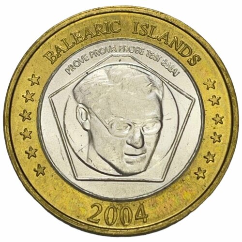 Балеарские острова 1 евро 2004 г. Essai (Проба)