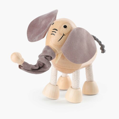 Игрушка 15х8 см дерево Слон Entertain 990₽