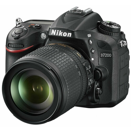 Зеркальный фотоаппарат Nikon D7200 Kit 18-105 VR 10198900₽