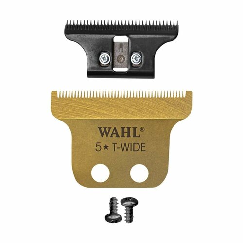 Ножевой блок Wahl Detailer Gold T-Wide Blade 2215-716 8171 716 wahl detailer cordless gold триммер detailer беспроводной золотой