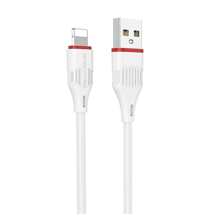 Кабель Lightning/USB Borofone BX17 Enjoy 1m White