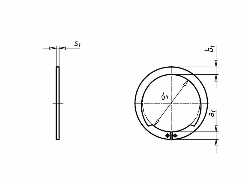 Кольцо стоп ВАЛ AV 32X1,5 (250 шт) — фото 1