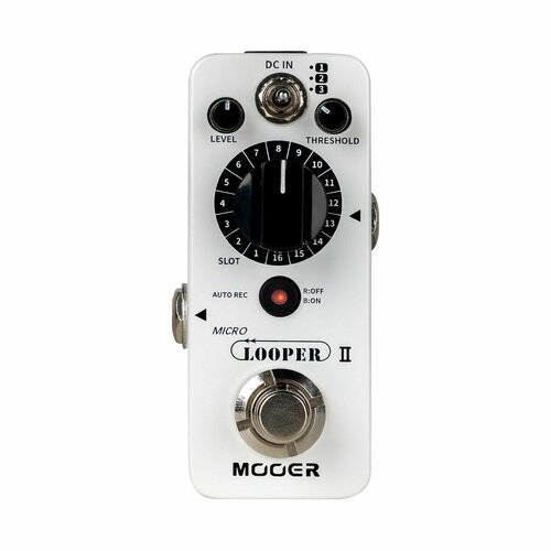 Mooer Micro Looper II мини-педаль Looper mooer micro looper гитарный эффект петля