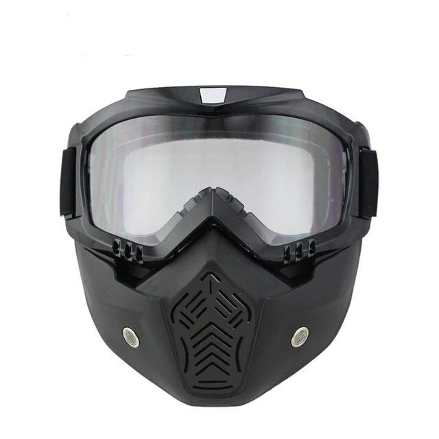 Очки-маска для снегоходов и сноуборда мото и вело спорта Защитная маска горнолыжная