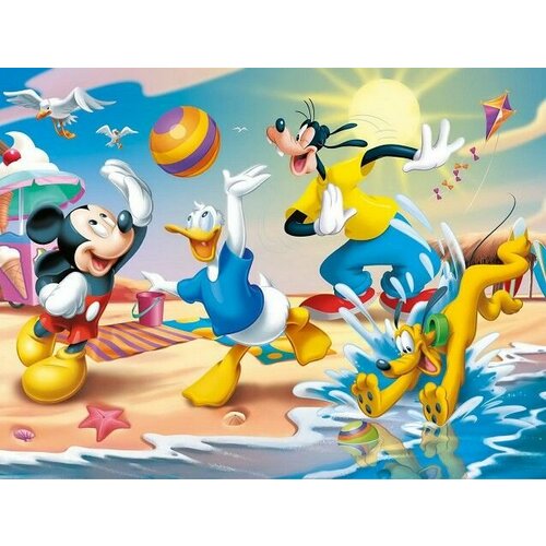 Кубики (12шт) Disney Микки Маус 87157 (Степ Пазл) кубики степ пазл кубики три кота праздники