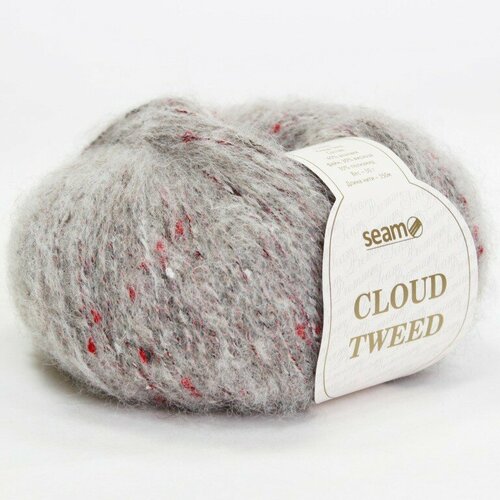 Пряжа Seam CLOUD TWEED 52456 серо-бежевый (2 мотка)