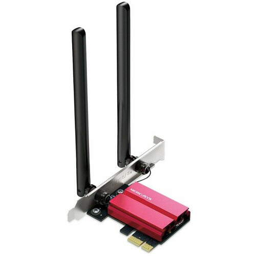 Wi-Fi адаптер Mercusys (MA86XE) для компьютера wifi 6e pci ewireless wifi адаптер tri band 5374 мбит с 2 4g 5ghz 6g 11ax bluetooth 5 2 ax210ngw wi fi адаптер для карт