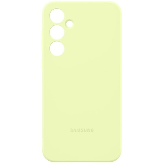 Чехол Samsung для Galaxy A55 Silicone Case, лайм (EF-PA556TMEGRU)