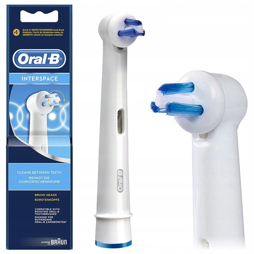 Насадка Braun Oral-B Interspace для имплантов, брекетов и протезов (1шт)