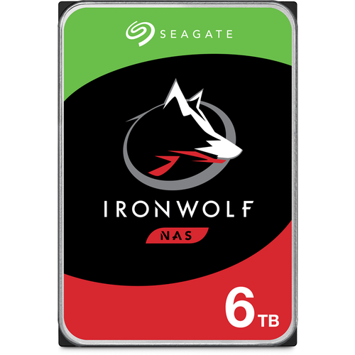 Жесткий диск/ HDD Seagate SATA3 6Tb IronWolf NAS 5400 256Mb 1 year warranty жесткий диск seagate sata3 6tb ironwolf nas 5400 256mb st6000vn001