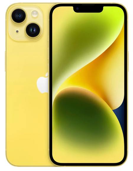 Смартфон Apple iPhone 14 256 ГБ, Dual nano SIM, желтый — купить в ...