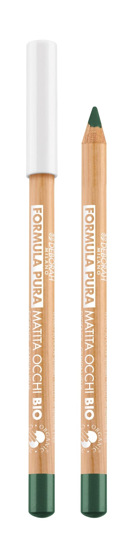 DEBORAH MILANO Карандаш для глаз Formula Pura Organic Eye Pencil, 1,2 г, 04