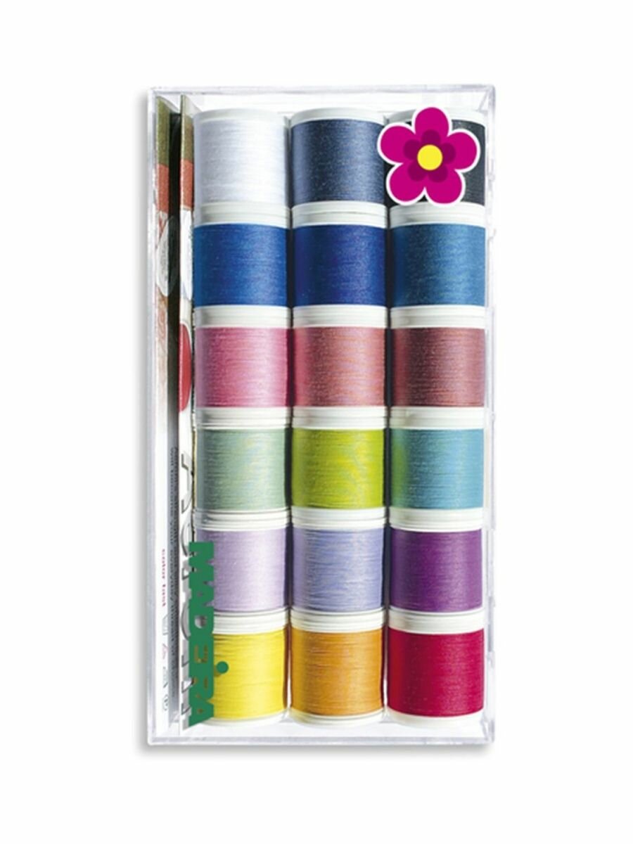 Набор ниток 8025 Madeira Aerofil №120, 18×400 м. — фото 1