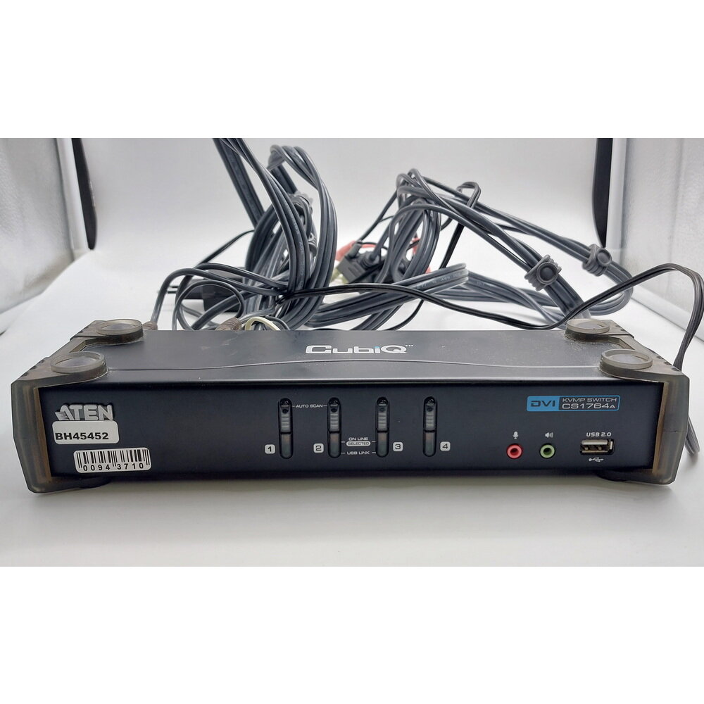 KVM переключатель CS1764A, Aten, 4-портовый, USB, DVI, KVM-коммутатор