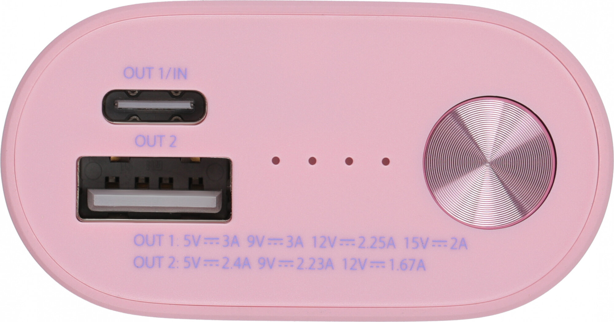 Внешний аккумулятор (Power Bank) Xiaomi PowerBank ZMIQB818, 10000мAч, розовый/фиолетовый [qb818 color] - фото №17