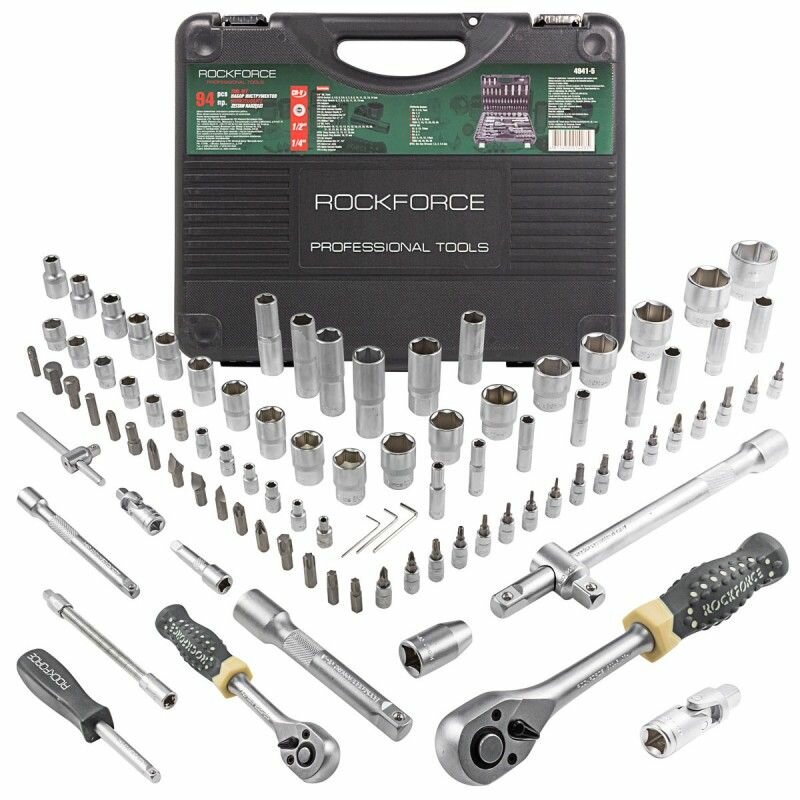 Набор инструментов 94пр. 1/2', 1/4' (6гр.)(4-32мм) RF-4941-5