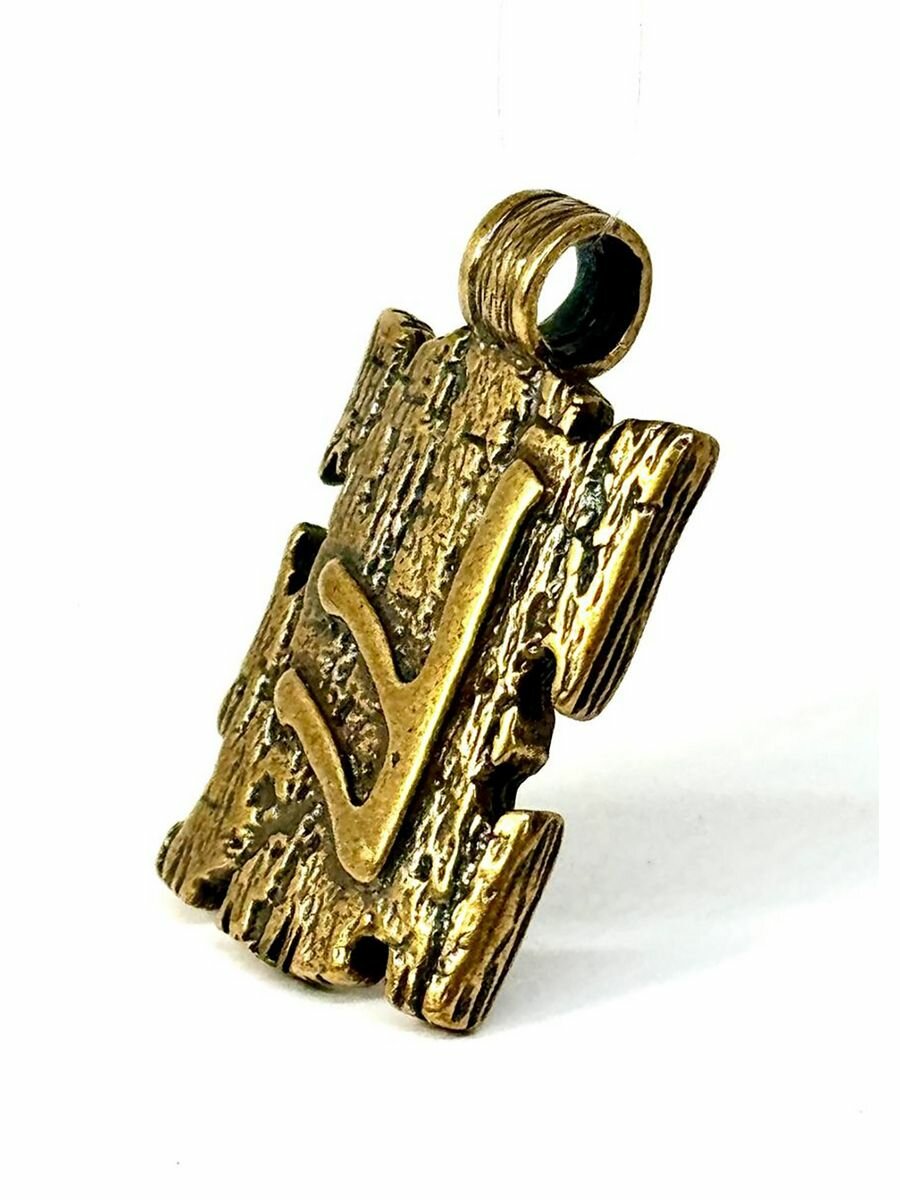 Подвеска Вербица, коричневый — фото 1