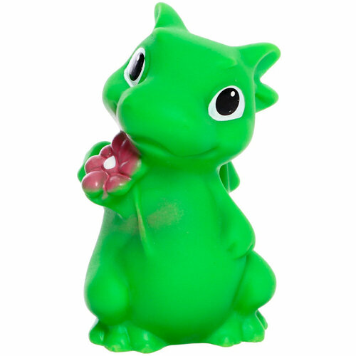 Дракончик с цветочком (зеленый) Весна Фигурка из ПВХ