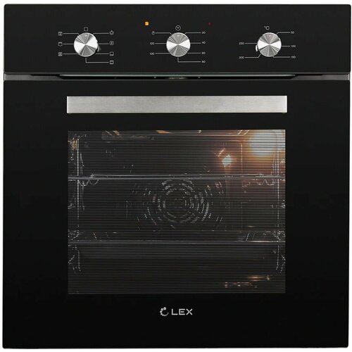 Духовой шкаф электрический LEX EDM 073 BBL черный CHAO000396 3291000₽