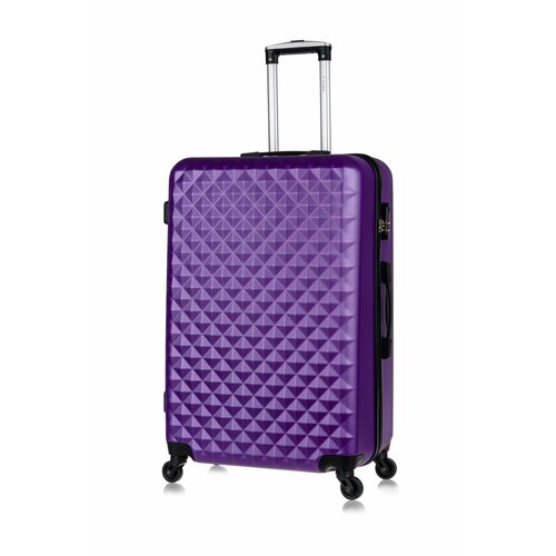 фото Чемодан l'case, размер l, фиолетовый