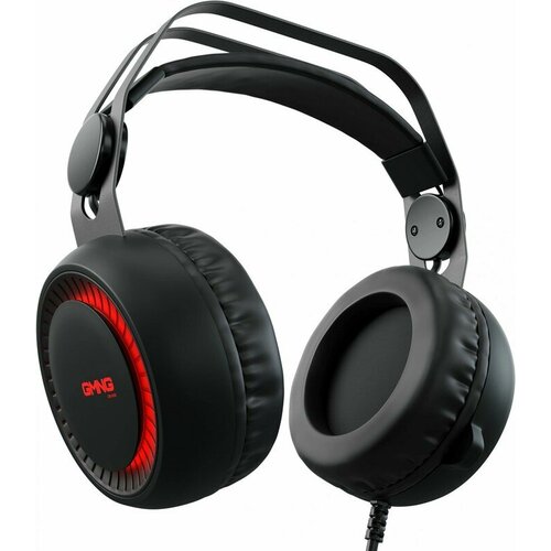 Наушники с микрофоном GMNG HS-L870G 2.2м мониторные оголовье (1533588) черный