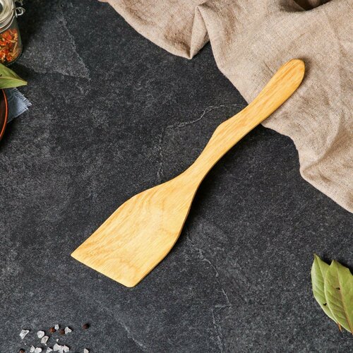 Лопатка кулинарная для кухни дубовая 30 см 299₽