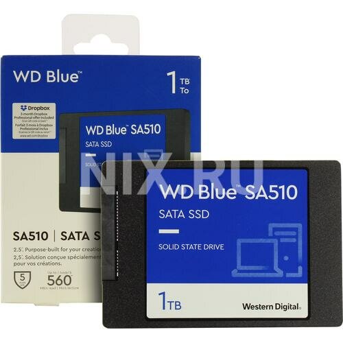 SSD Western digital Blue SA510 1 Тб WDS100T3B0A