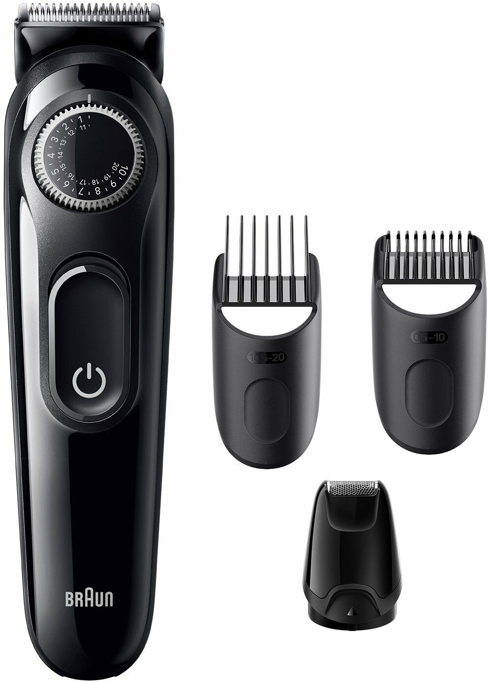 Триммер для бороды и усов Braun BT3420 Black электрический