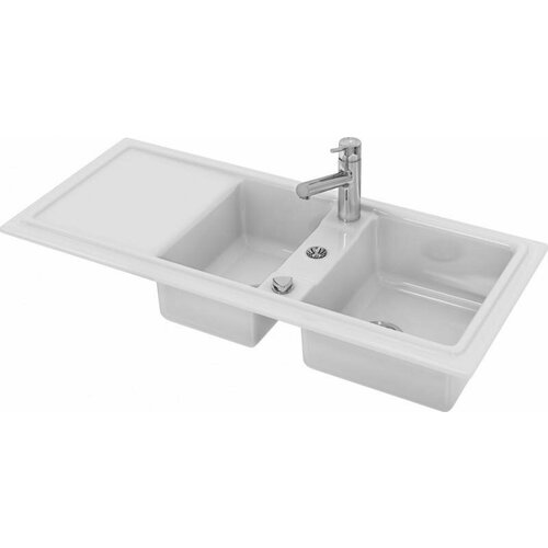 Кухонная мойка Duravit Cassia 116 7513110000 белый 208316₽