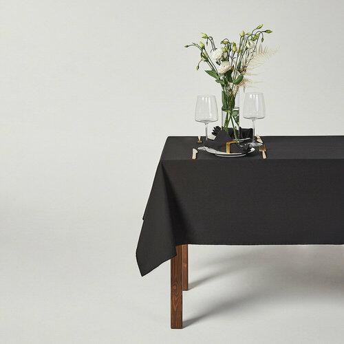 BY COLLECTION Black Line Скатерть текстильная 180х280см 100 хлопок 4199₽