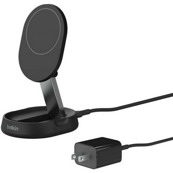 Беспроводное зарядное устройство Belkin BoostCharge Pro Folding Wireless Charger (WIA008myBK) черный