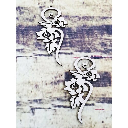 Деревянные заготовки Декупаж Серьги 2 шт 162₽